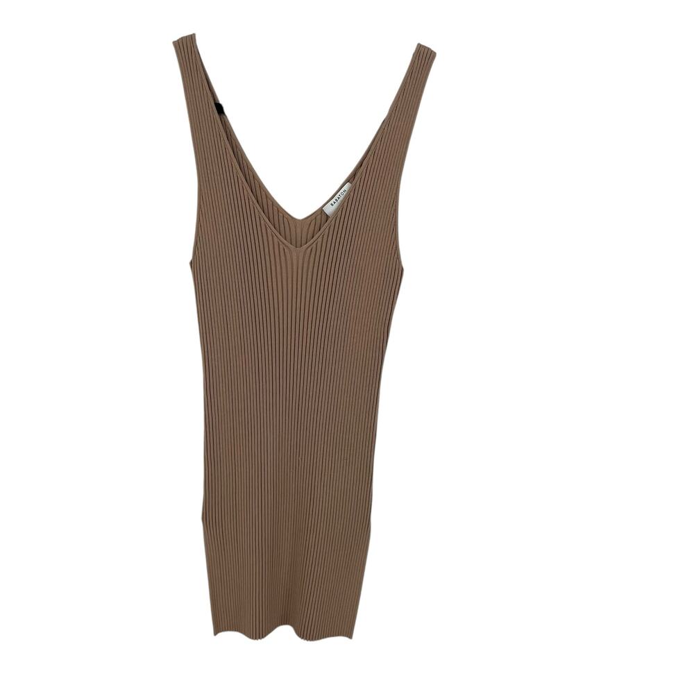 Aritzia Tan Mini Dress - Picture 2 of 9